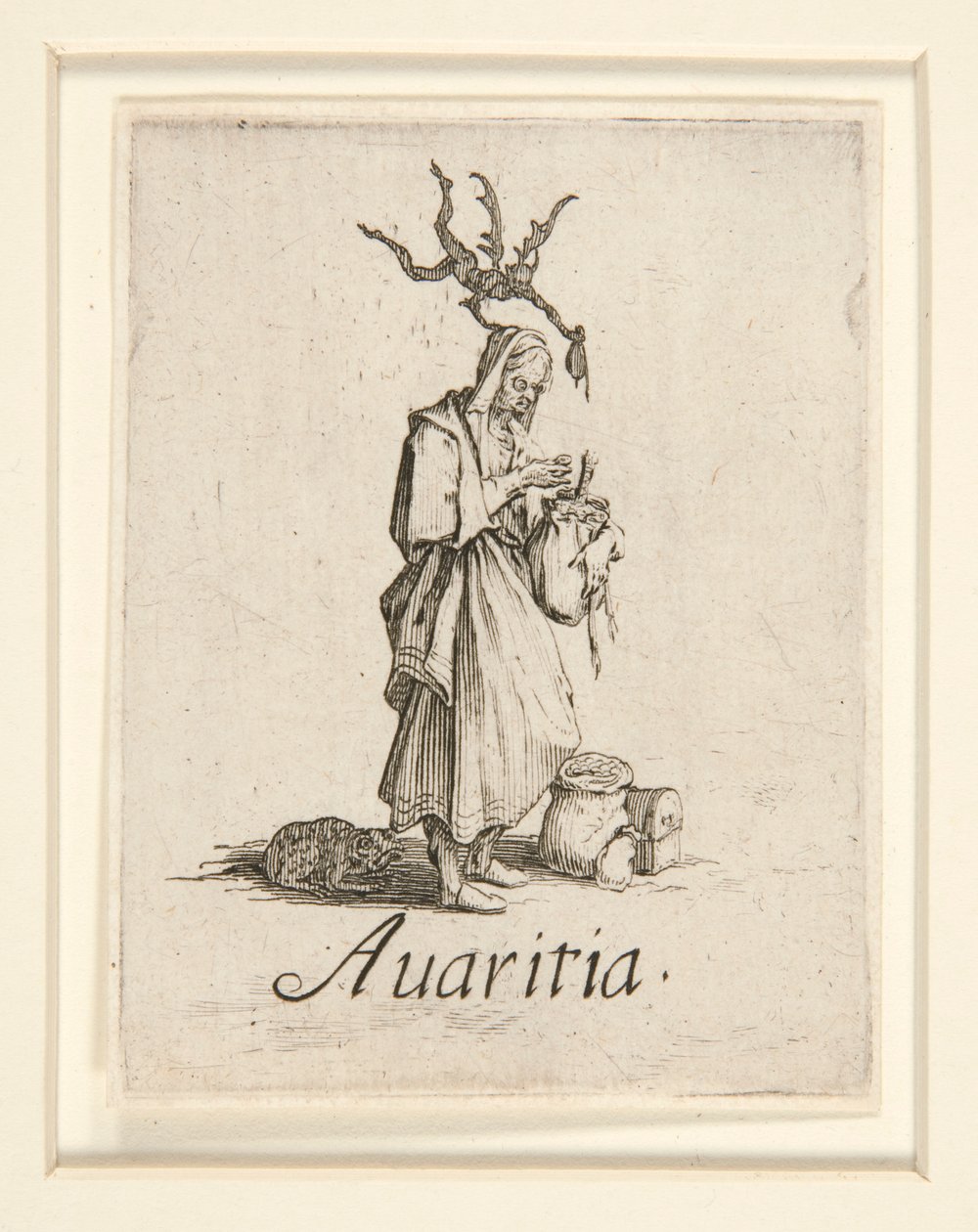 Les Peches Capitales (De syv dødssynder): The av Jacques Callot