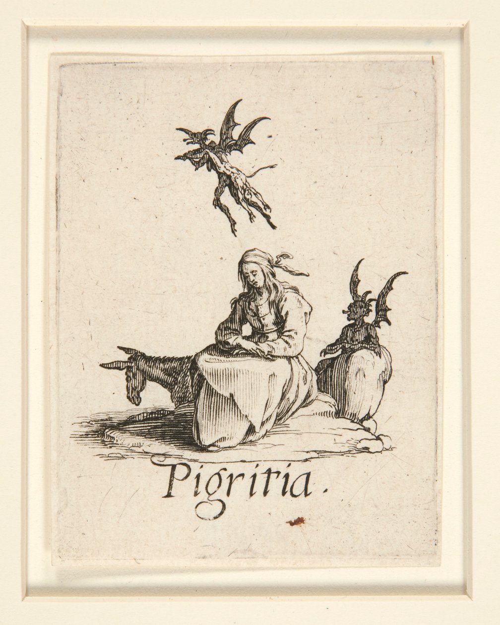 The Seven Deadly Sins: Sloth av Jacques Callot