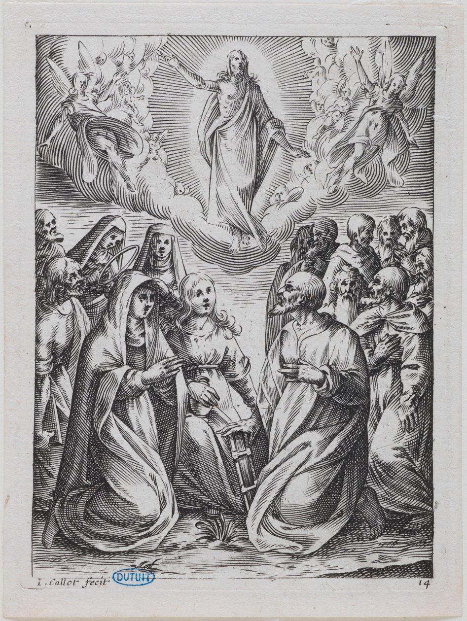 Utsikter over Roma, Himmelfarten av Jacques Callot
