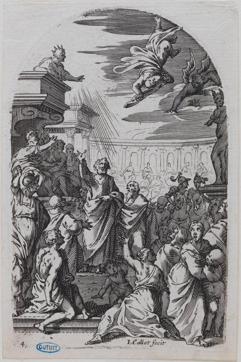 Romas bilder, Simon Magers fall av Jacques Callot