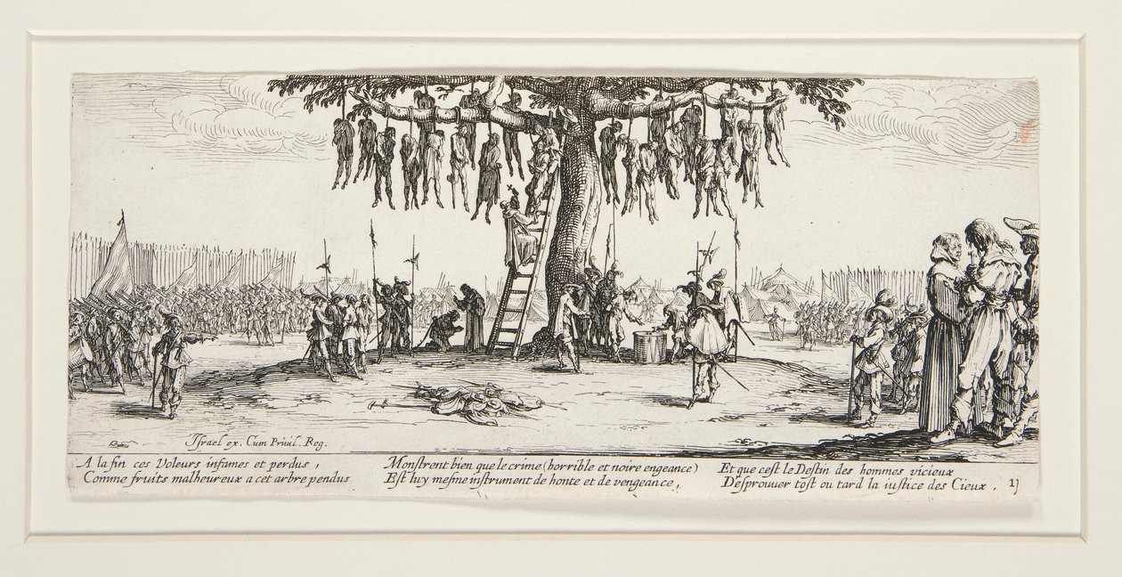 Krigens store elendighet: N. 11 - Hengingen av Jacques Callot