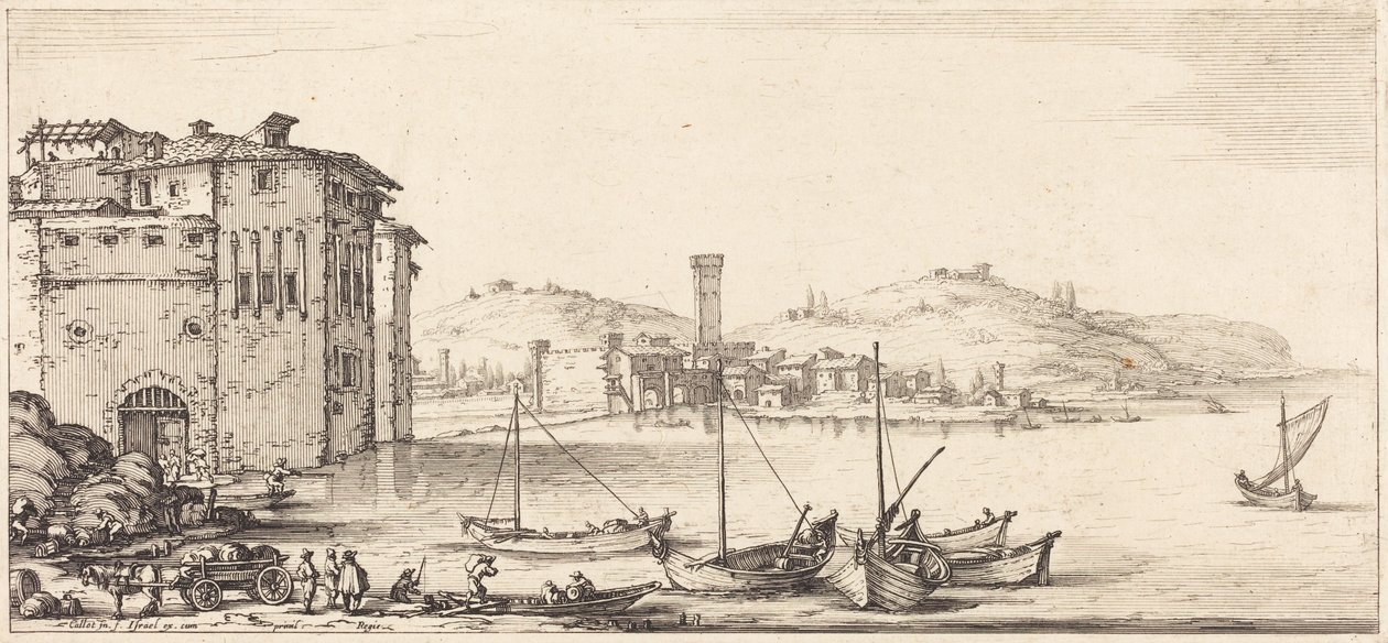 Lasting av varer av Jacques Callot