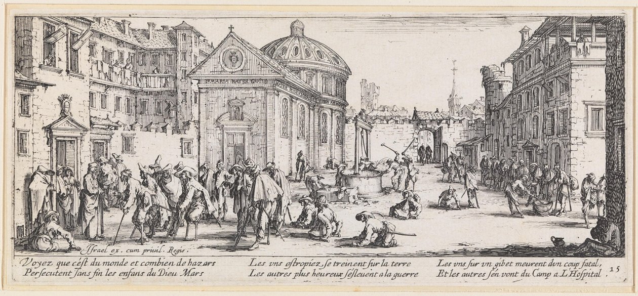 Krigsskadde av Jacques Callot
