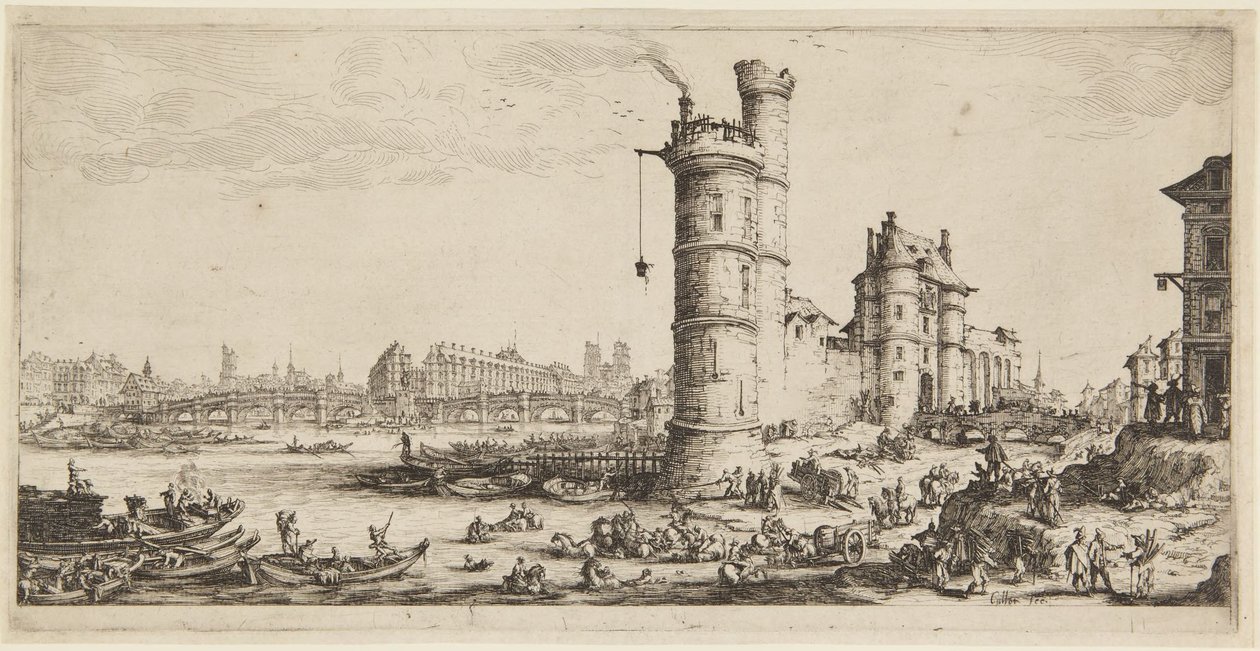 Pont Neuf av Jacques Callot