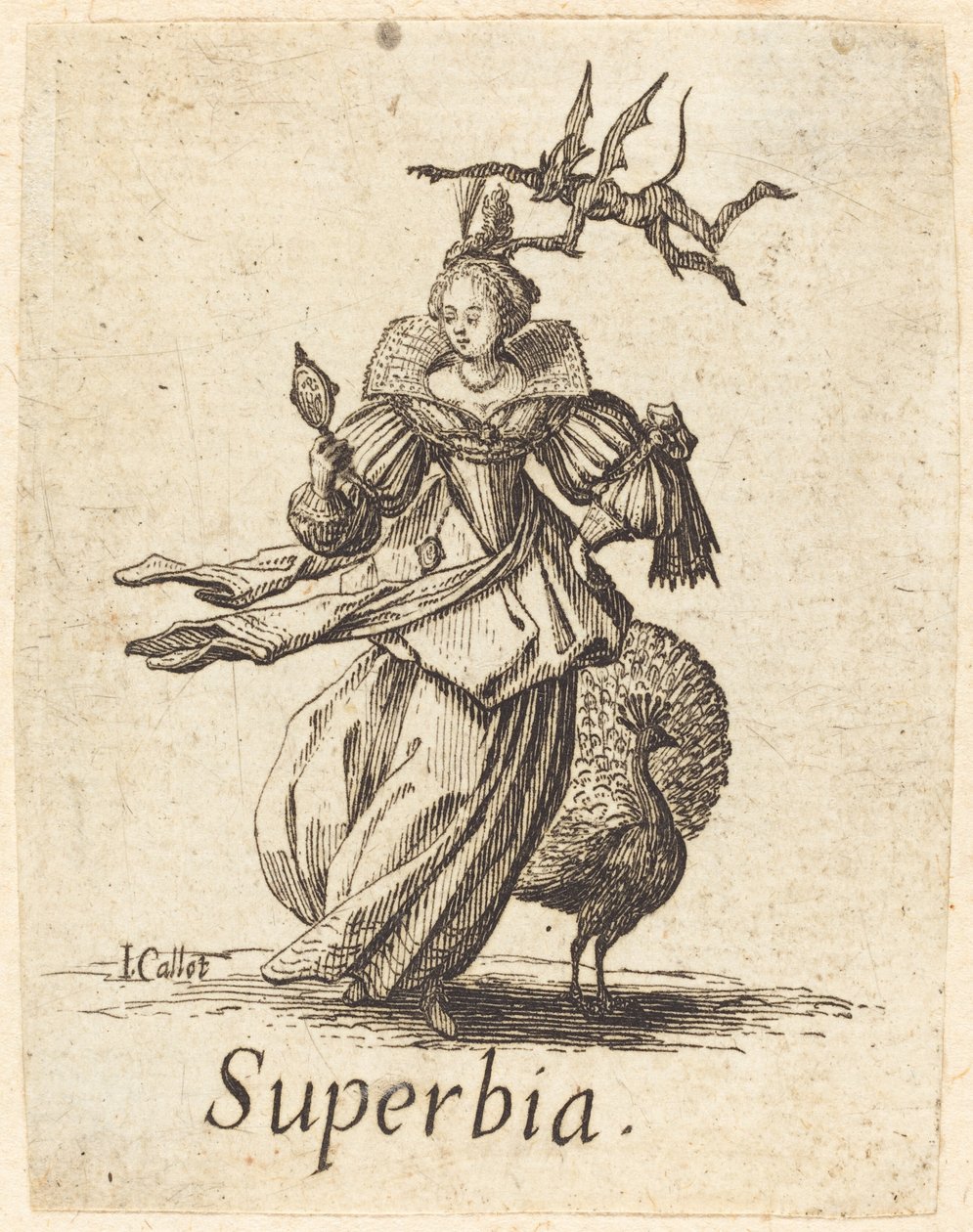 Stolthet (forfengelighet) av Jacques Callot