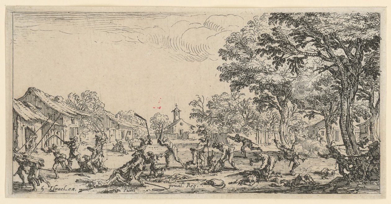Bøndenes hevn av Jacques Callot
