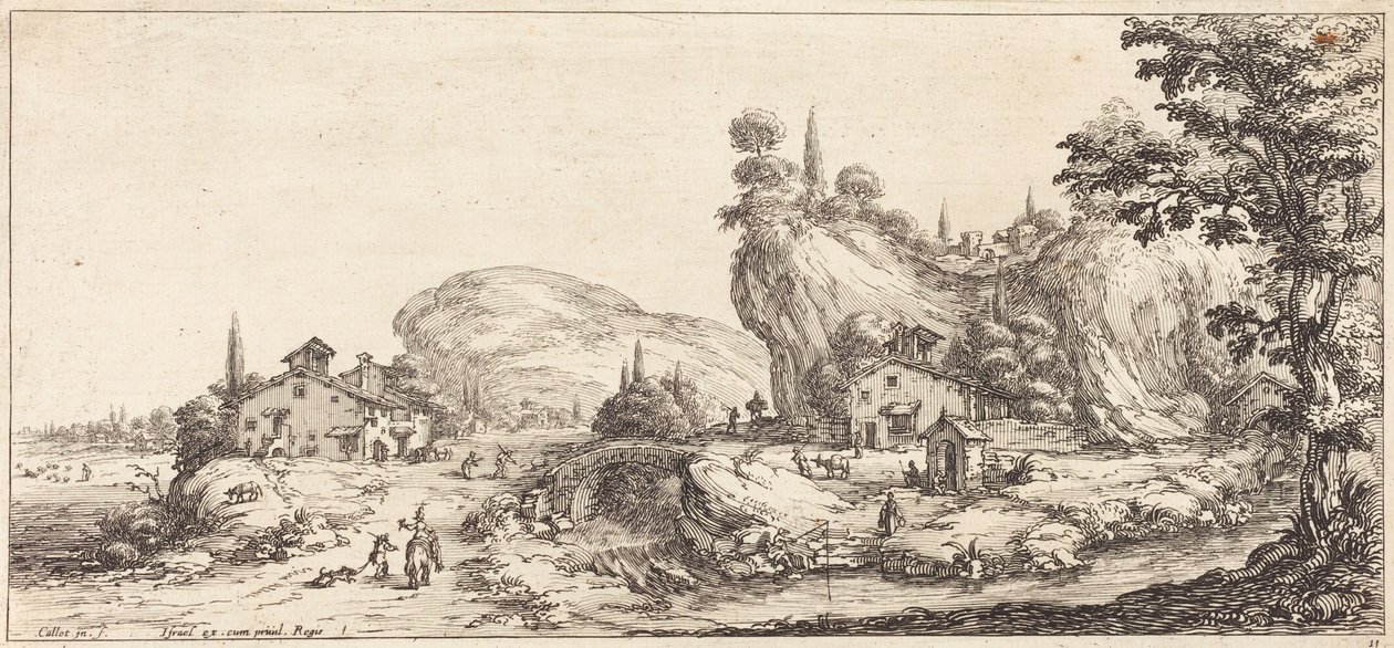 Hjemkomst fra jakten av Jacques Callot