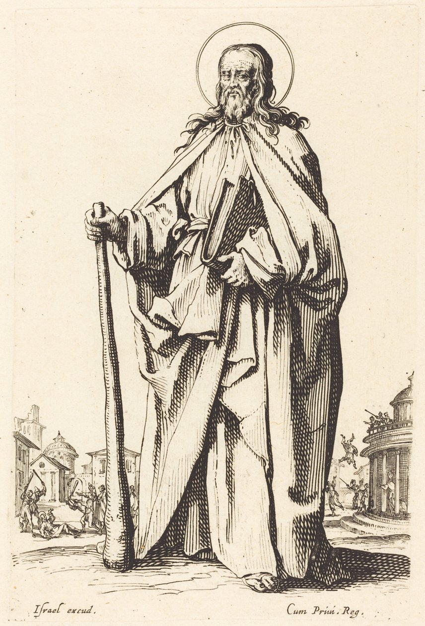 Apostelen Jakob den yngre av Jacques Callot