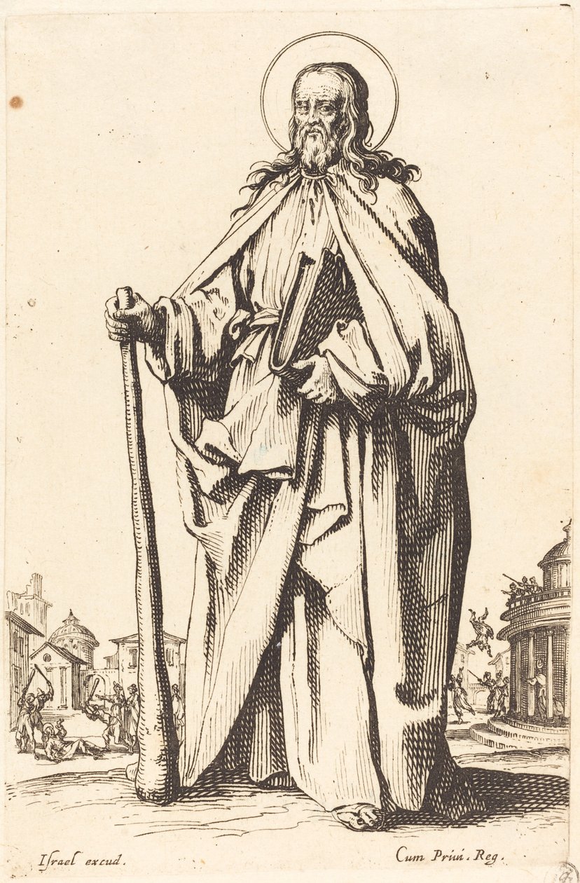 Saint James the Less, utgitt 1631. av Jacques Callot