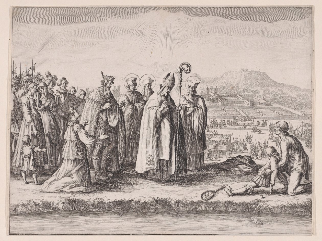 Sankt Mansuy, verk også kalt Sankt Mansuet eller Rackerten av Jacques Callot