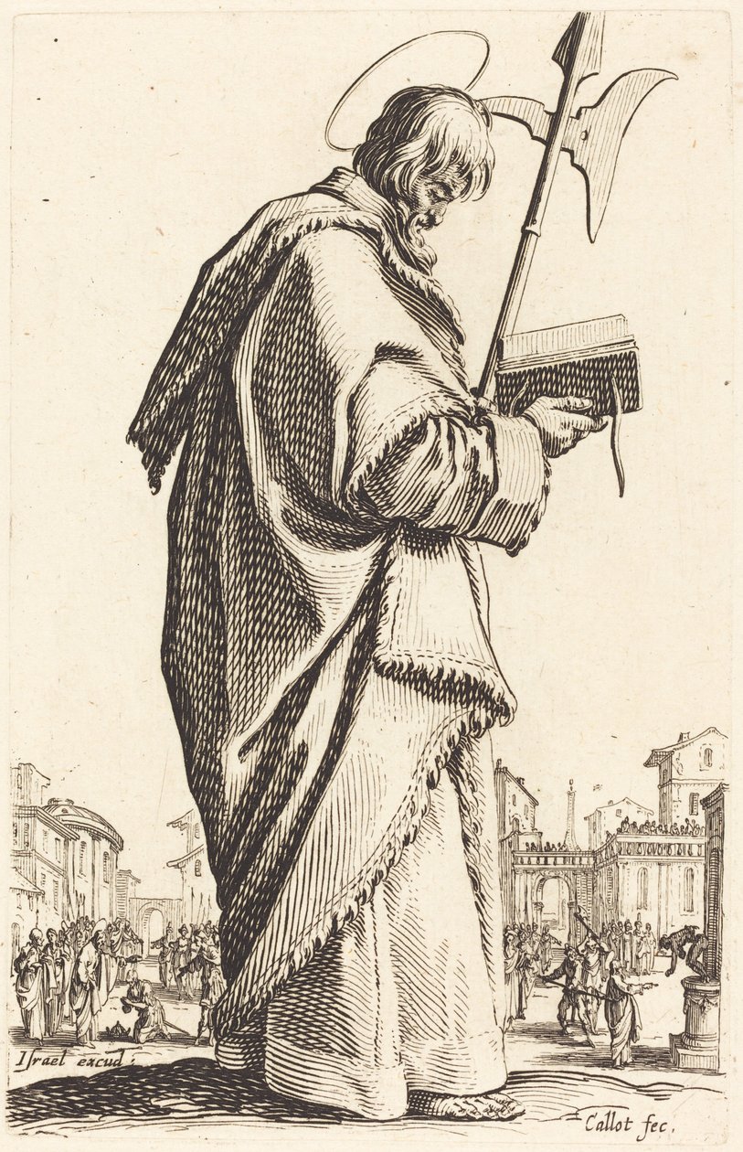 Sankt Matthias av Jacques Callot