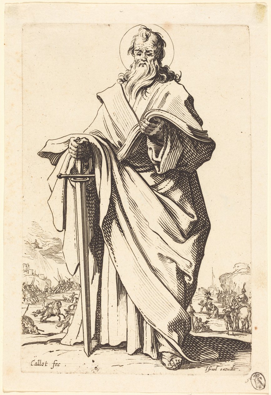 Sankt Paulus av Jacques Callot
