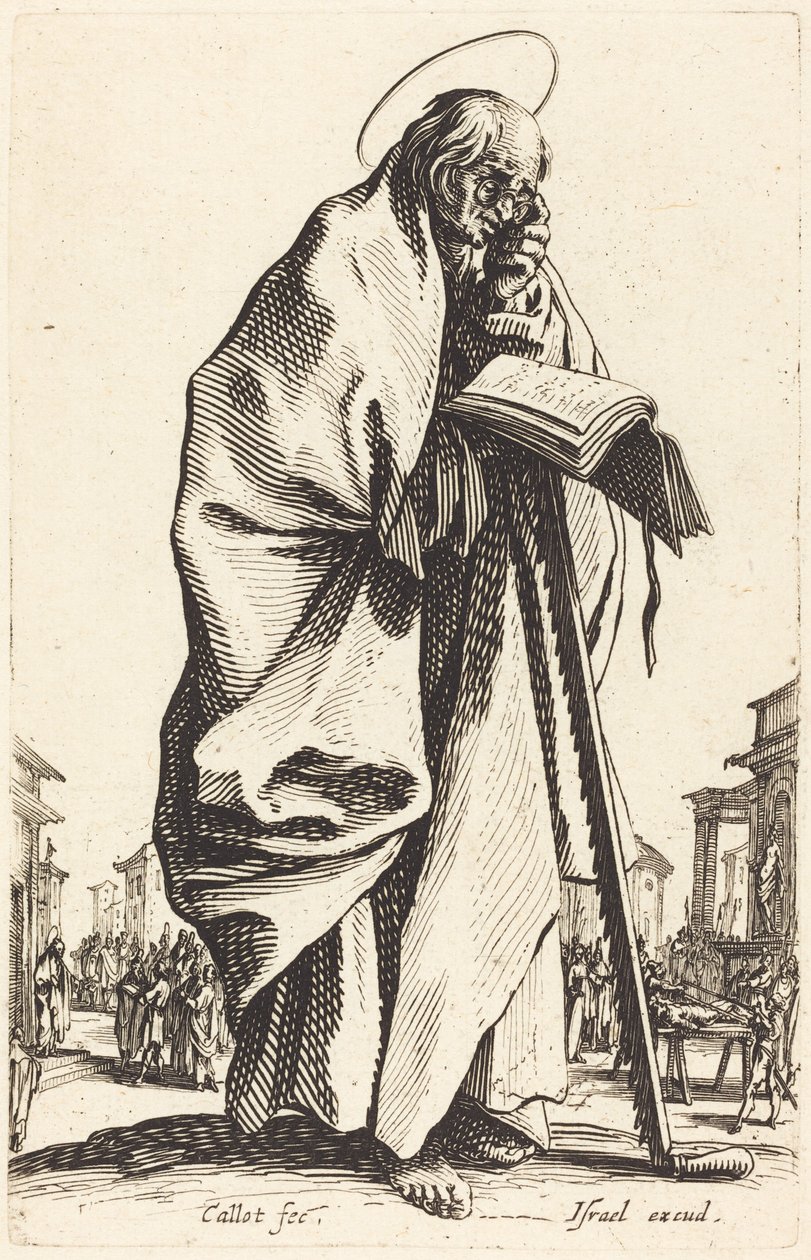 Sankt Simon av Jacques Callot