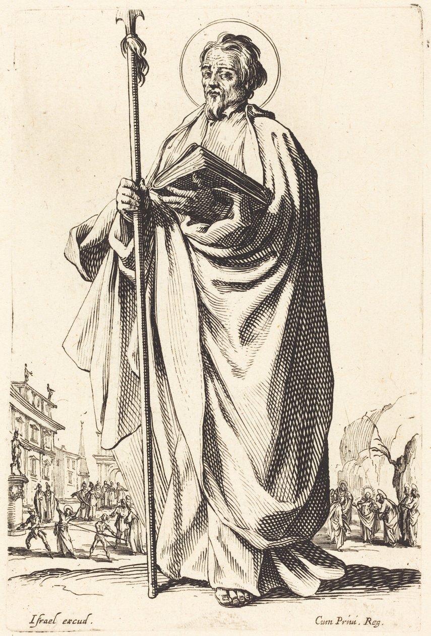 Sankt Thomas av Jacques Callot