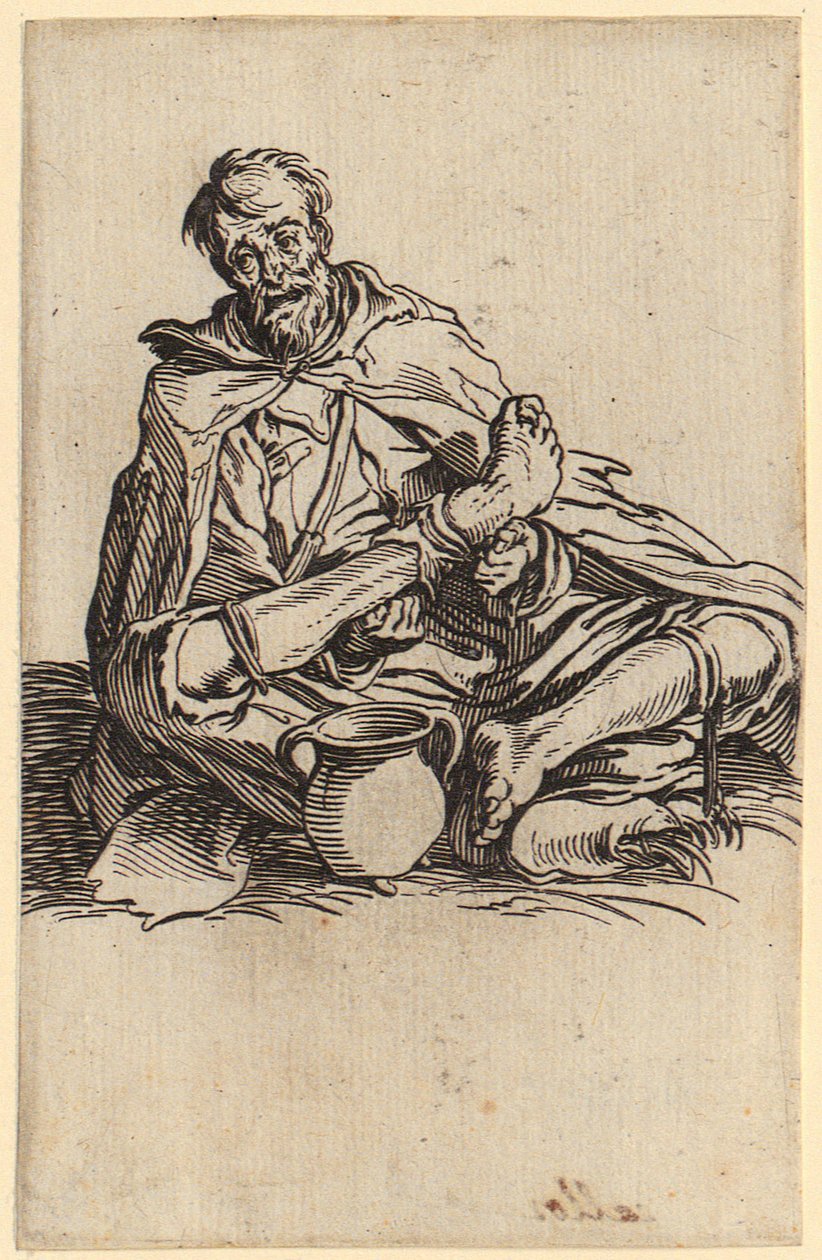 Svak tigger, blad 13 fra serien «Tiggerne» av Jacques Callot