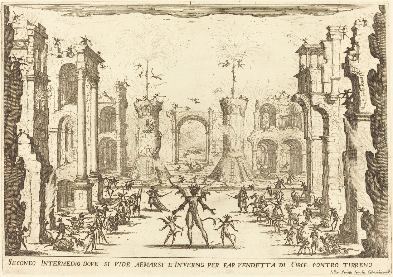 Andre intermezzo av Jacques Callot