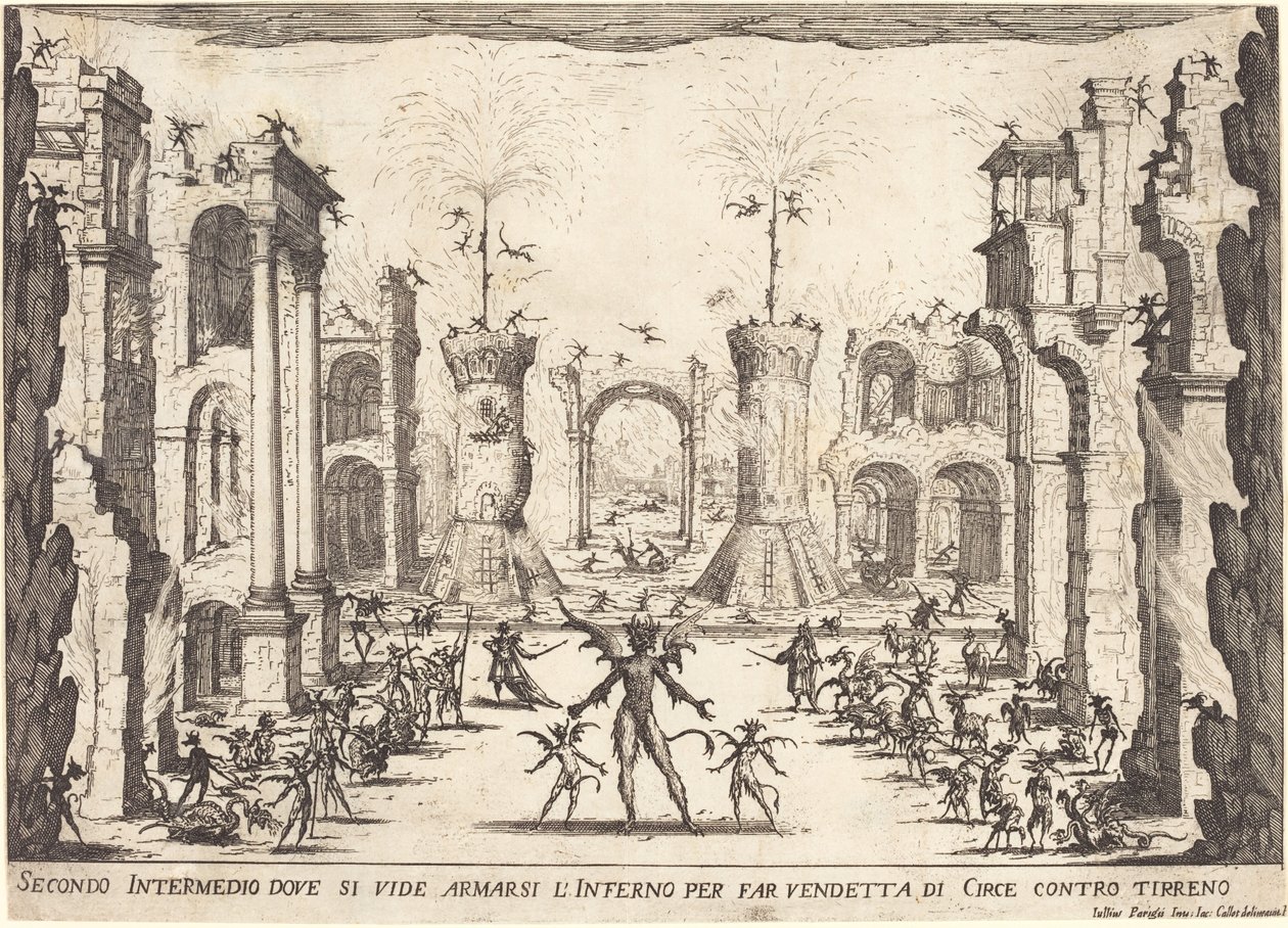 Andre mellomspill av Jacques Callot