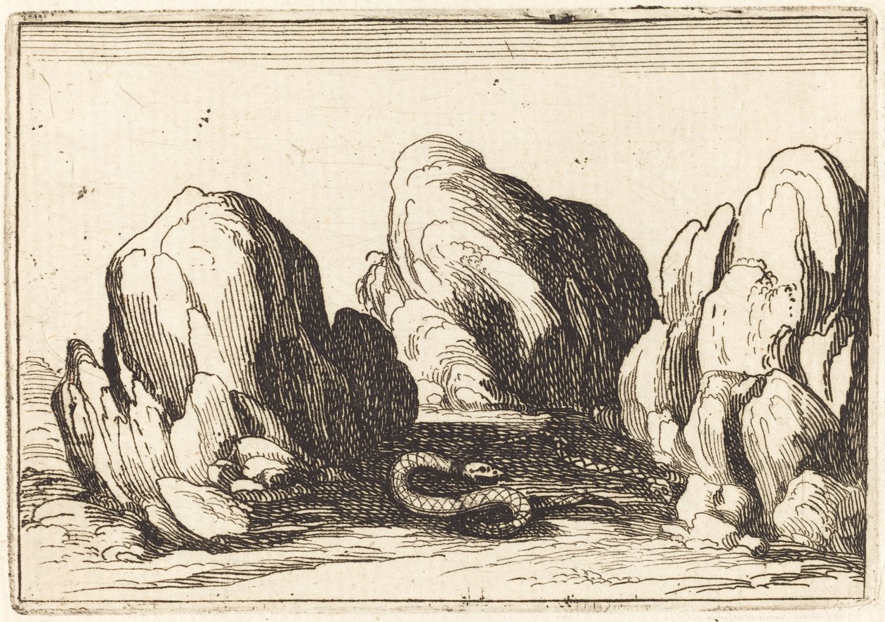 Slange av Jacques Callot