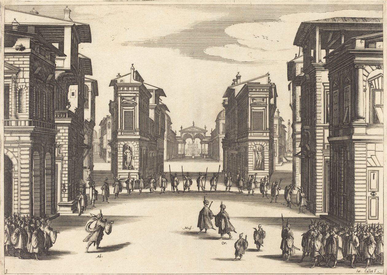 Soliman, akt III av Jacques Callot