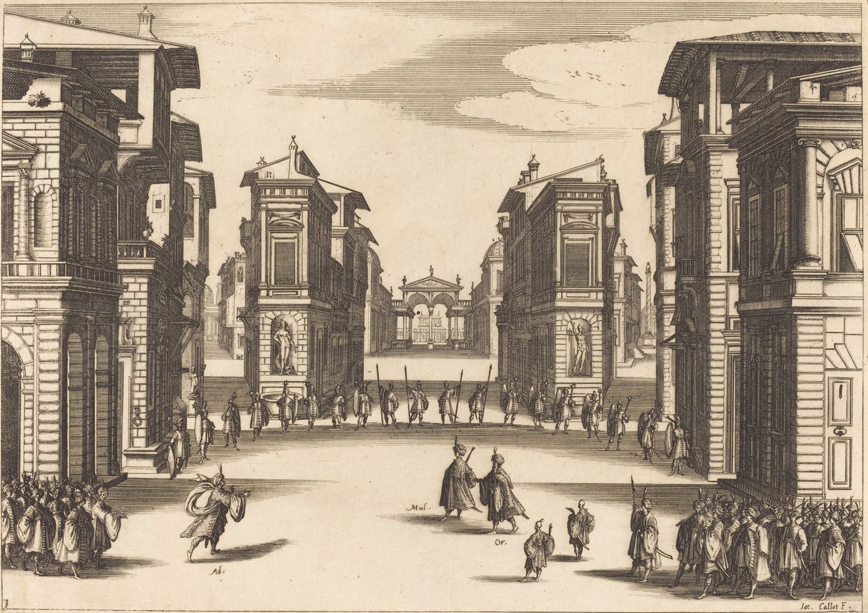 Soliman, akt III av Jacques Callot
