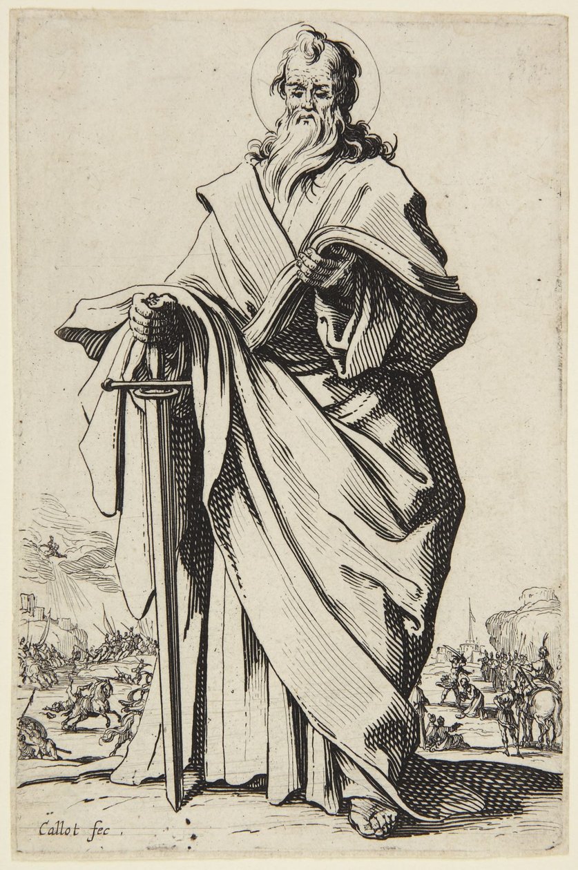 Sankt Paulus av Jacques Callot