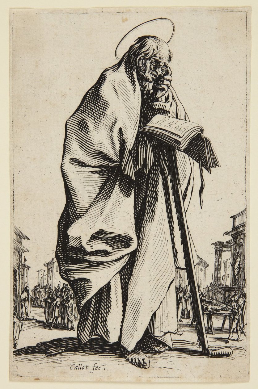 Sankt Simon av Jacques Callot