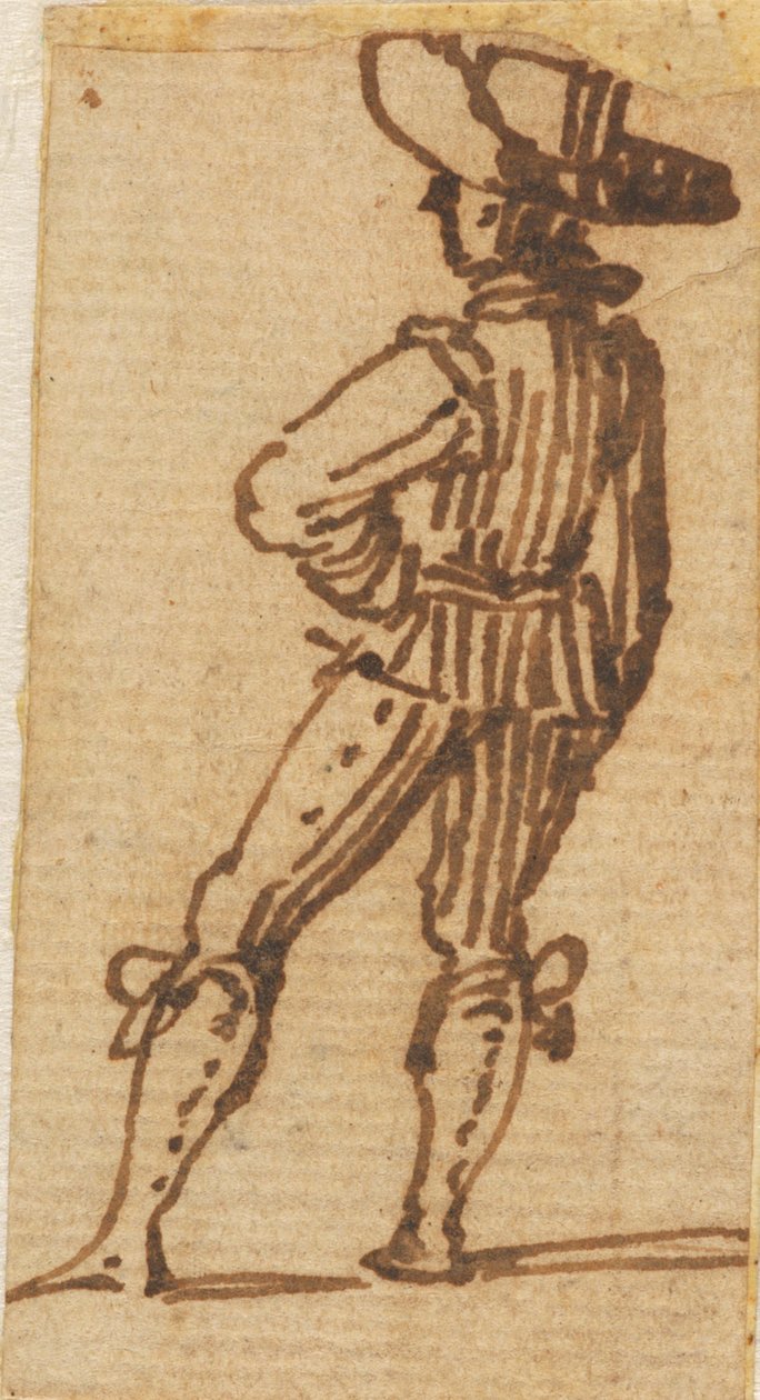 Stående mann av Jacques Callot