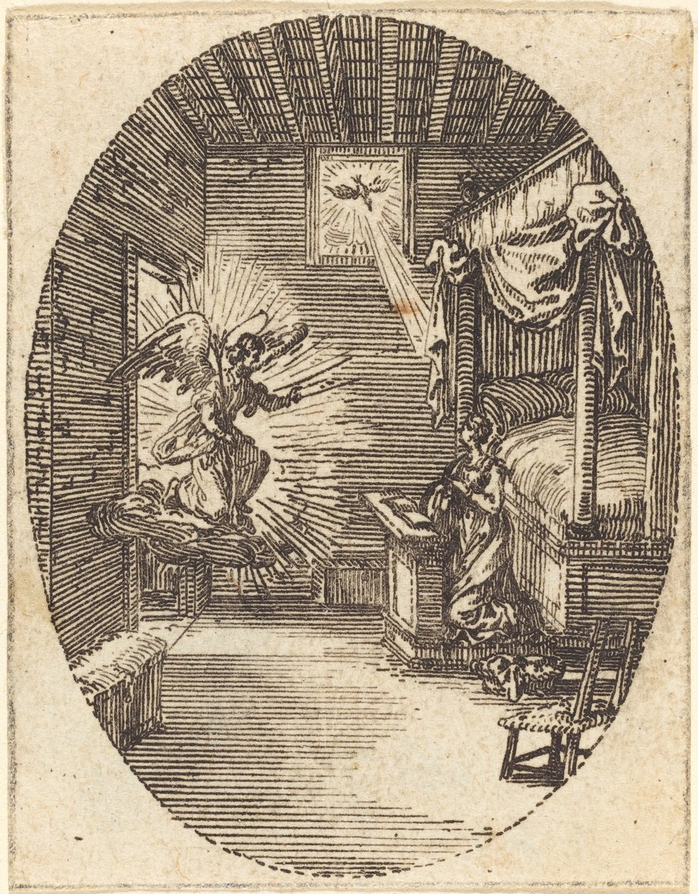 Kunngjøringen. av Jacques Callot
