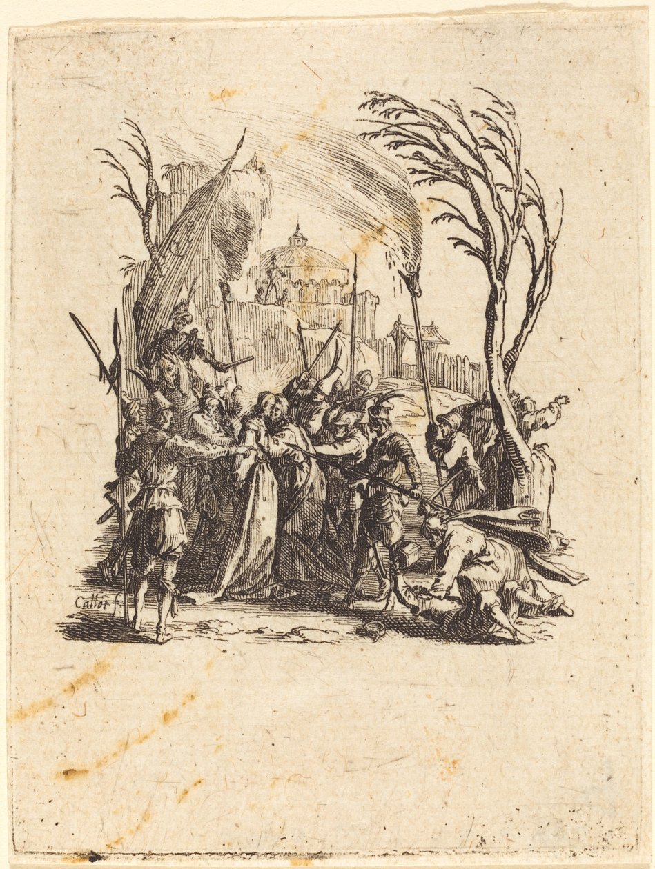 Forræderiet, ca. 16241625. av Jacques Callot