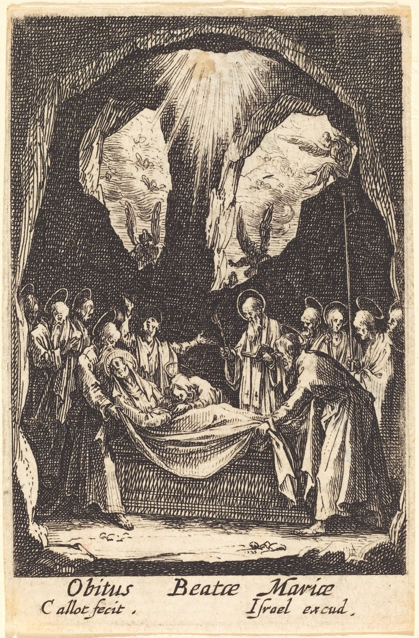 Jomfruens begravelse av Jacques Callot