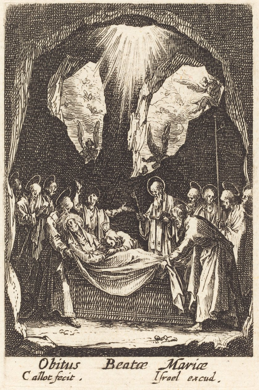 Jomfruens begravelse av Jacques Callot