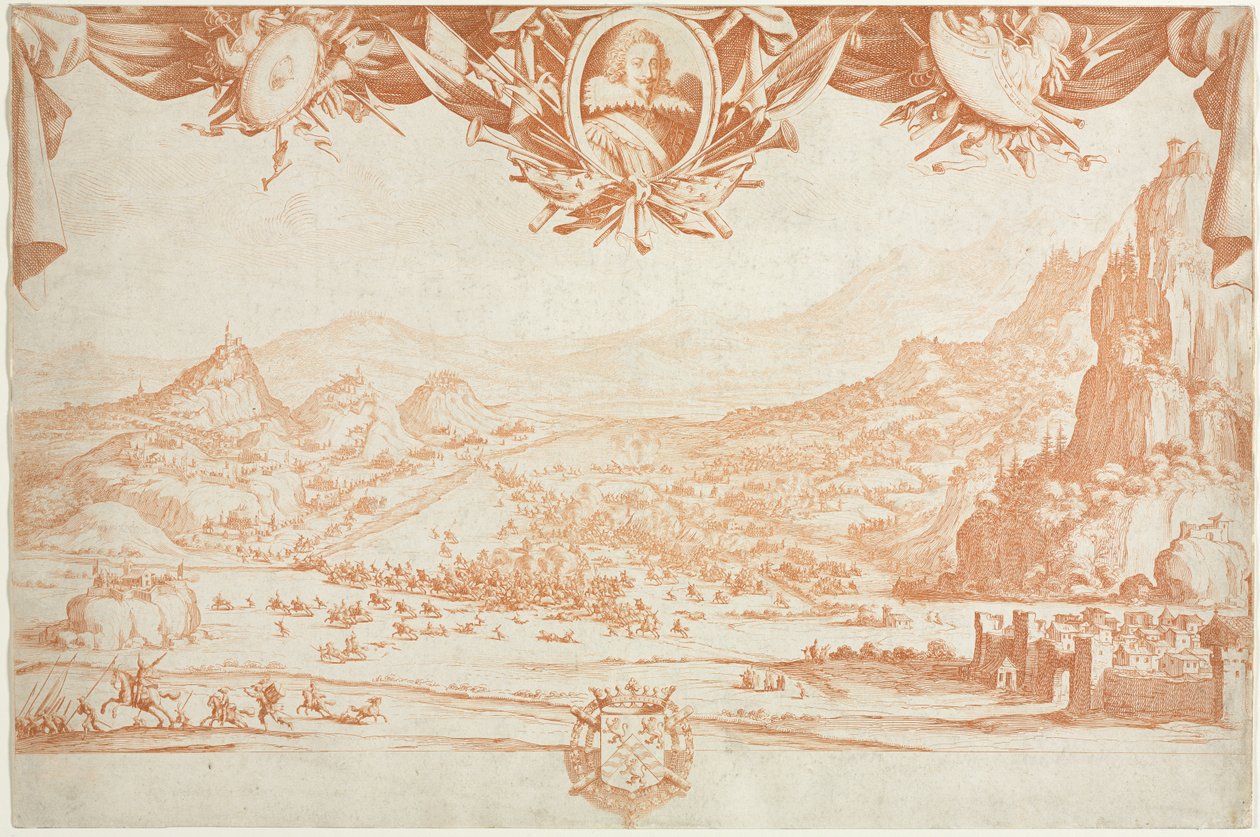 Kampen til Avigliamo av Jacques Callot