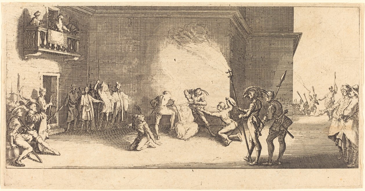 Kroningen med torner av Jacques Callot