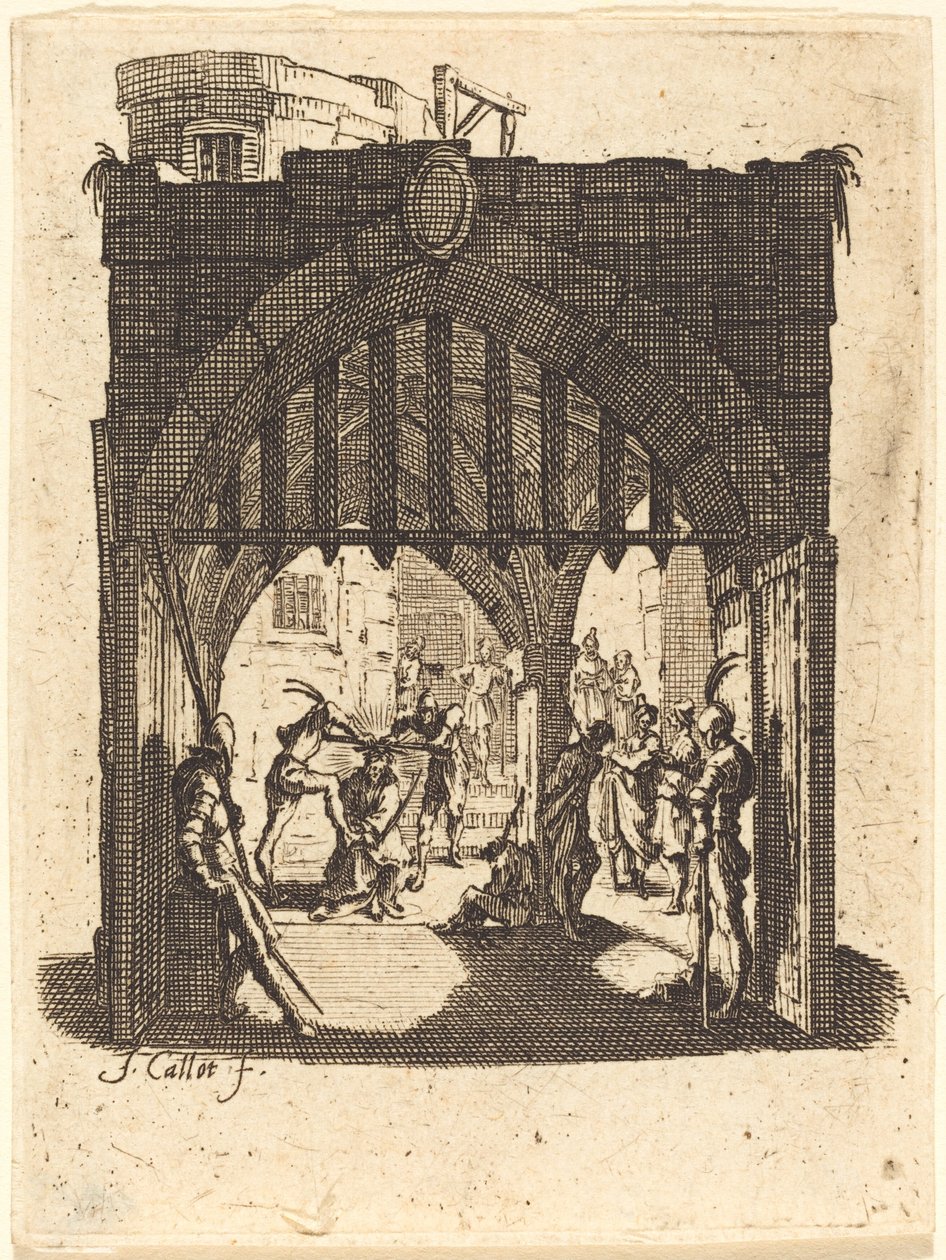 Kroningen med torner av Jacques Callot