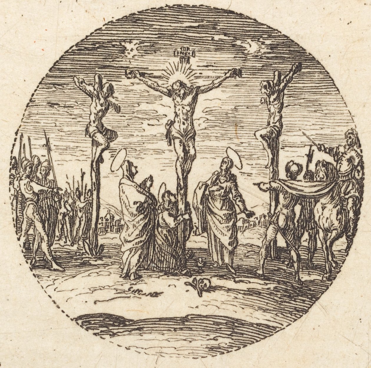 Korsfestelsen av Jacques Callot
