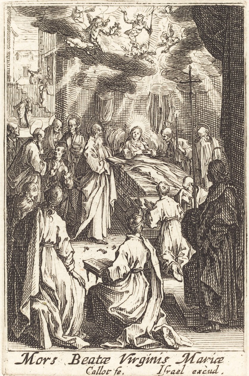 Jomfruens død av Jacques Callot