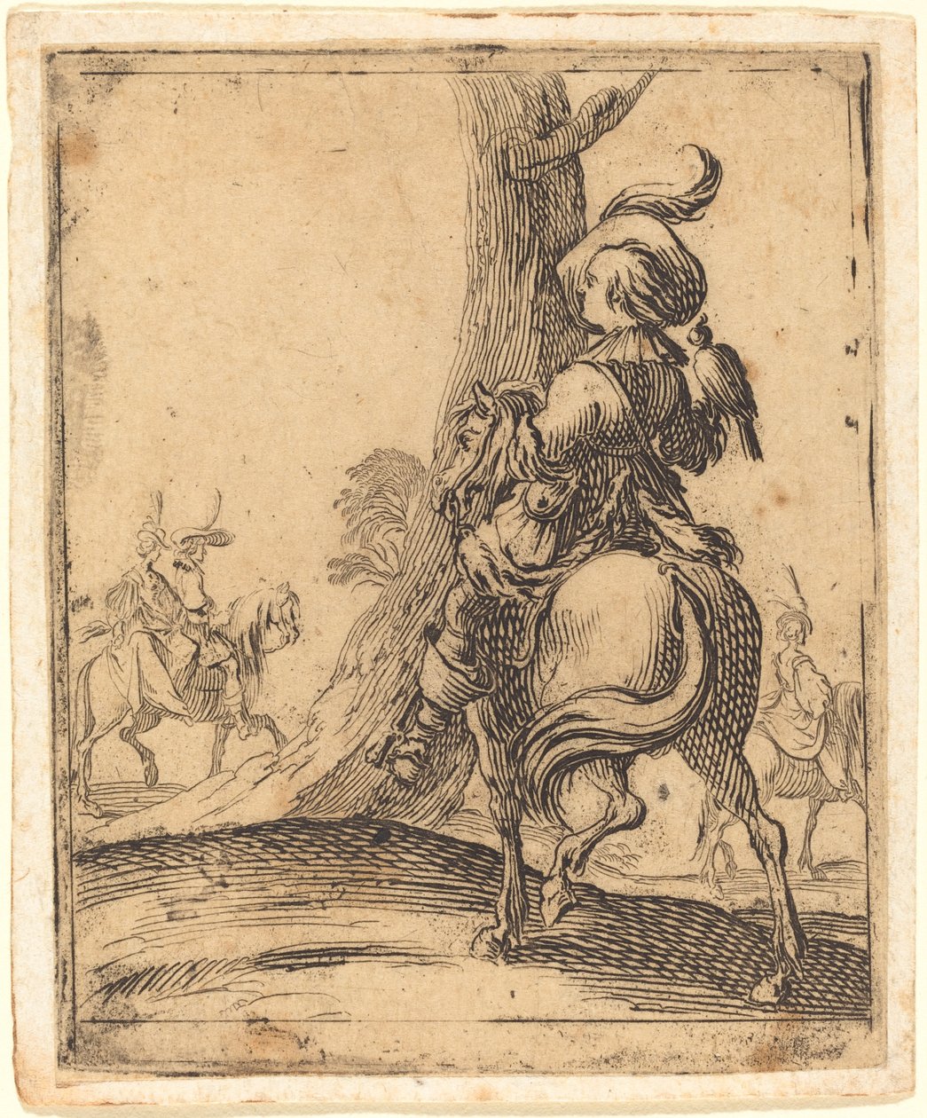 Falkonereren av Jacques Callot