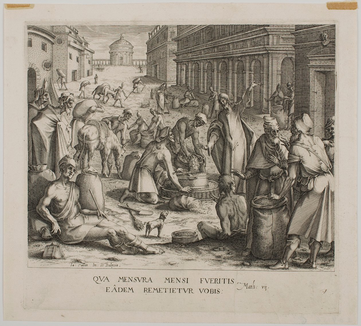 Kornmålerne av Jacques Callot