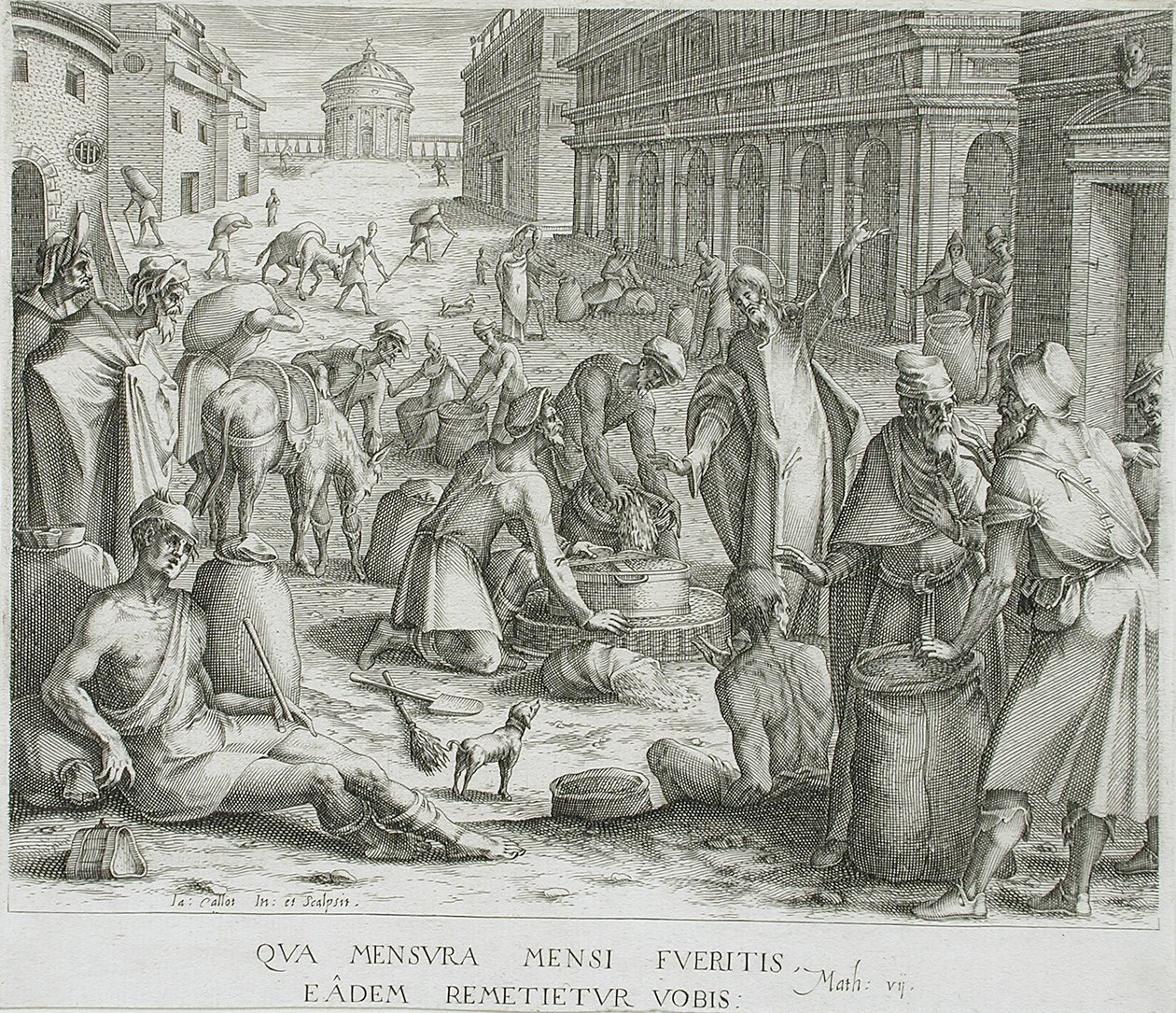 Kornveierne av Jacques Callot