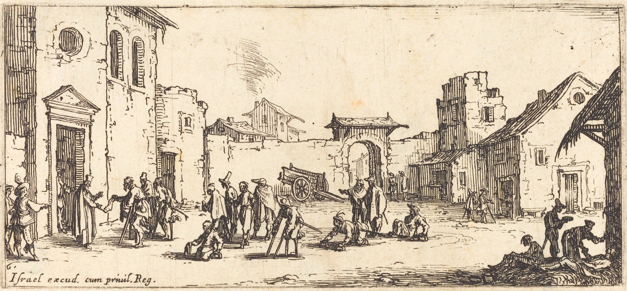 Sykehuset av Jacques Callot