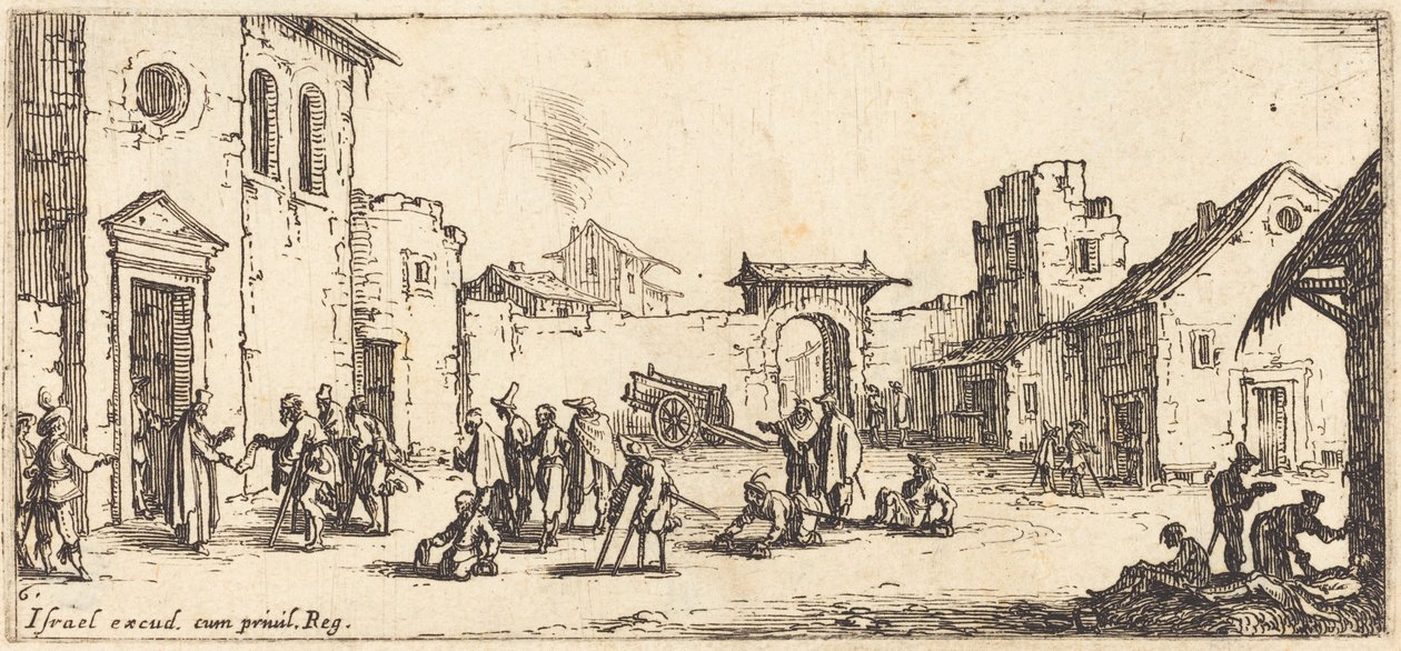 Sykehuset av Jacques Callot