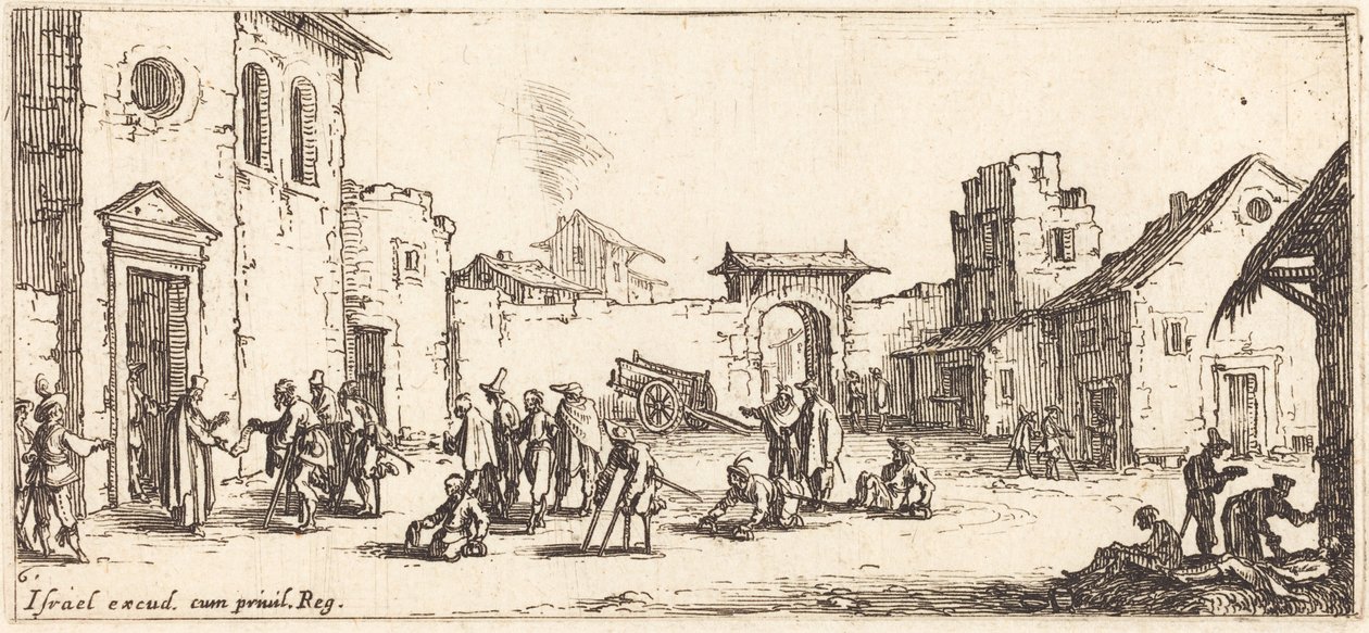 Sykehuset av Jacques Callot