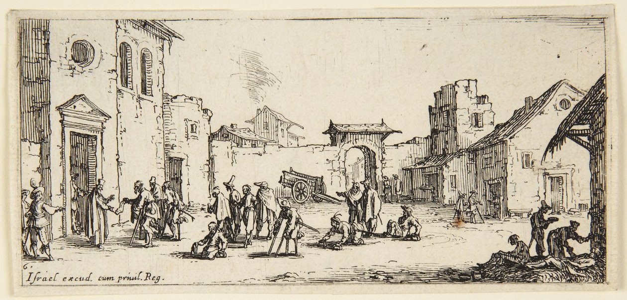 Sykehuset av Jacques Callot