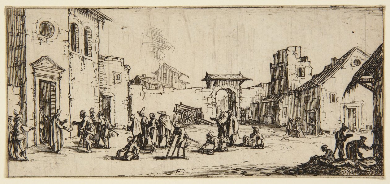 Sykehuset av Jacques Callot