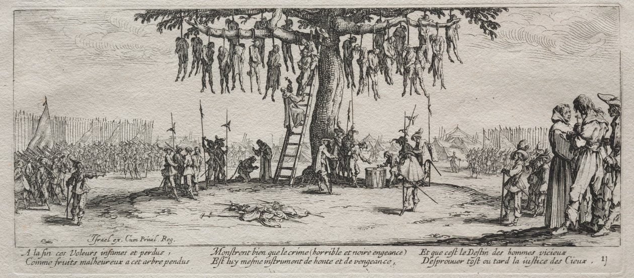 The Large Miseries of War: The Hanging av Jacques Callot