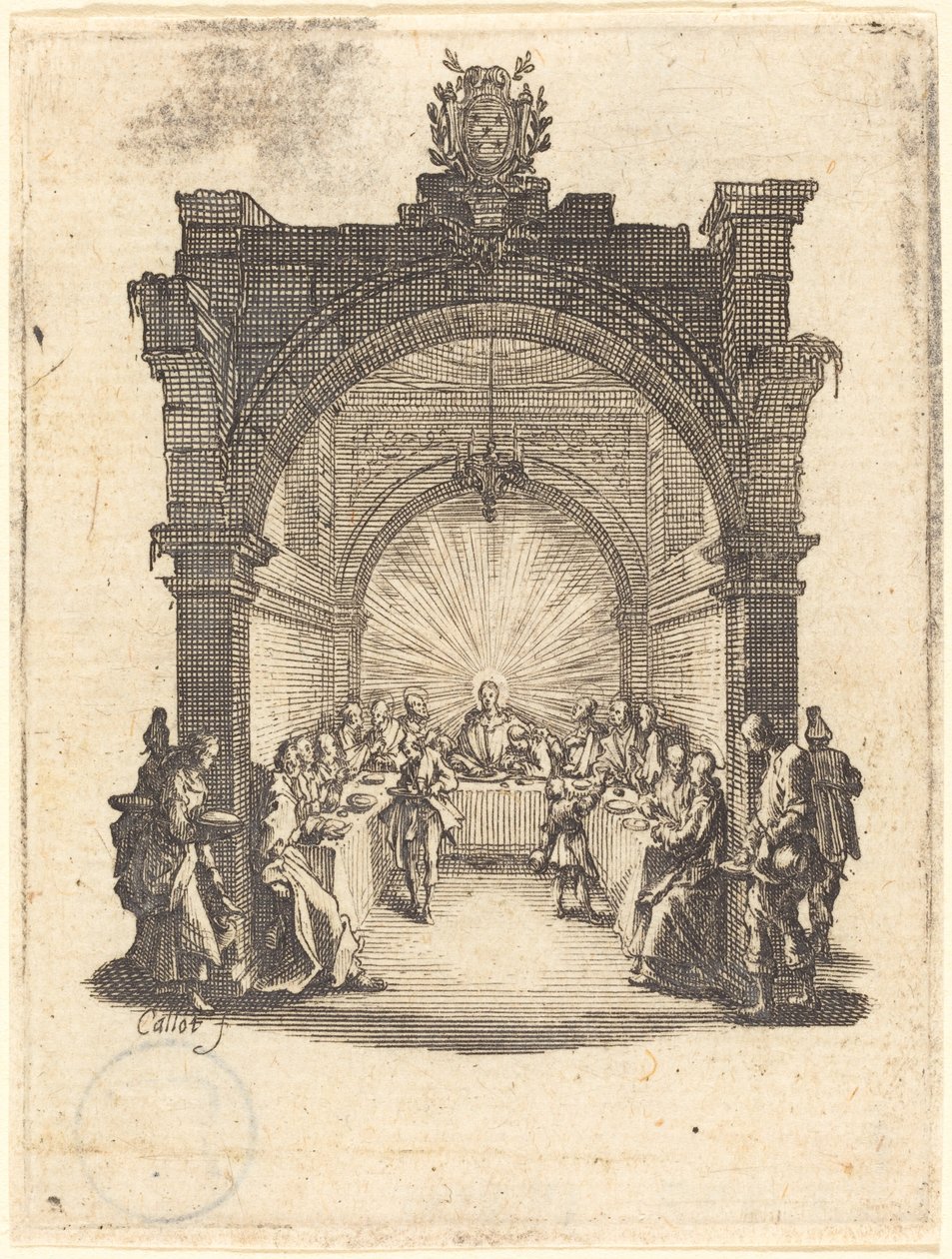 Det siste måltid av Jacques Callot