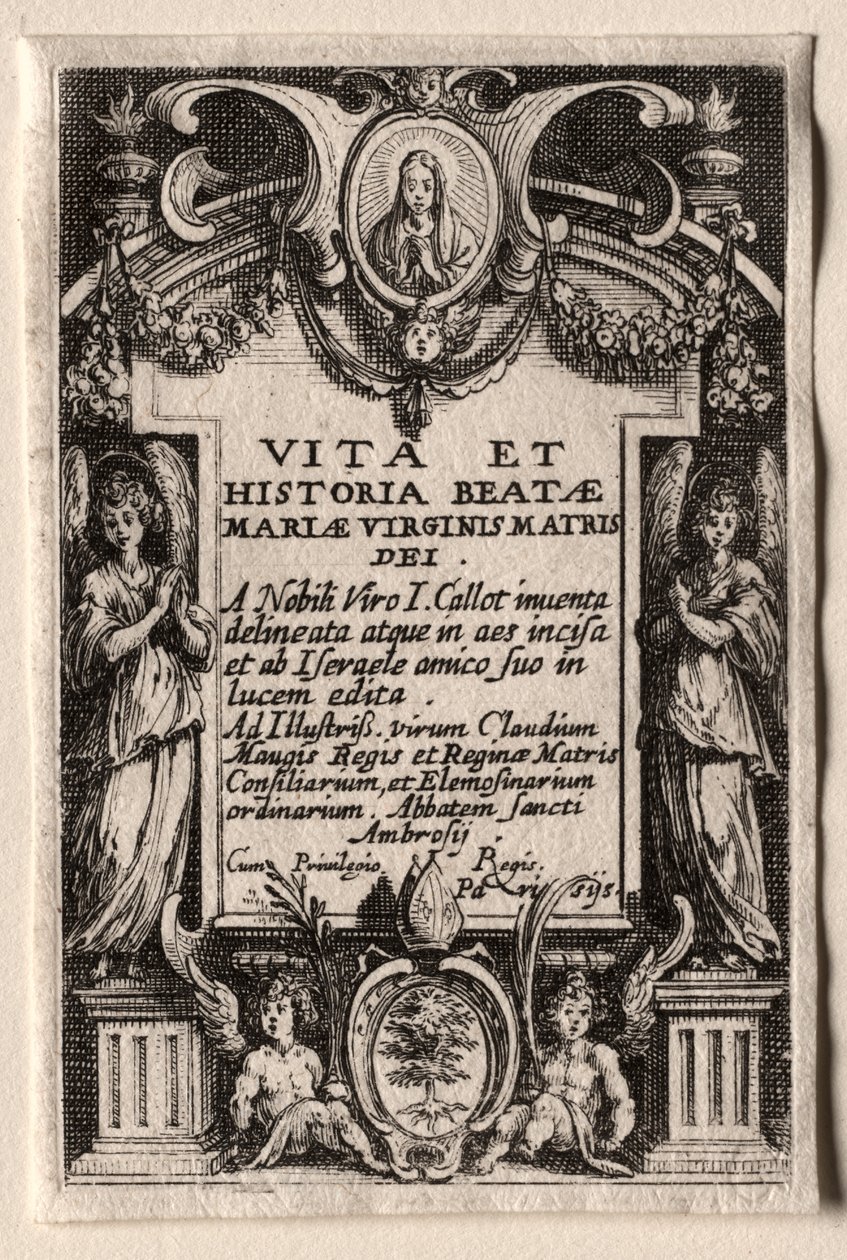 Jomfruens liv. av Jacques Callot