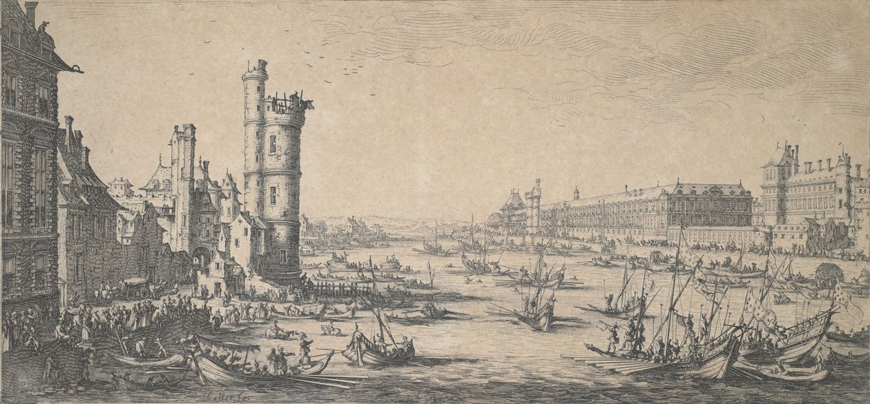 Louvre av Jacques Callot