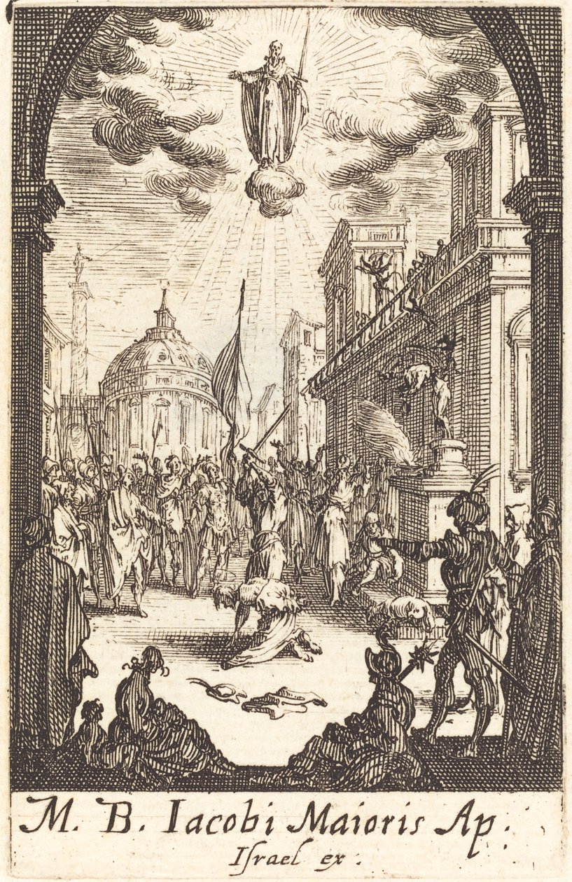 The Martyrdom of Saint James Major, ca. 16341635. av Jacques Callot