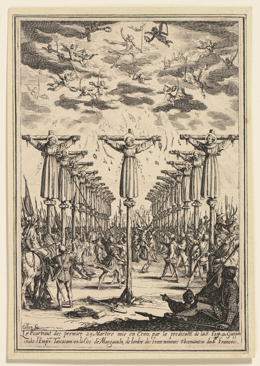 Japans martyrer av Jacques Callot